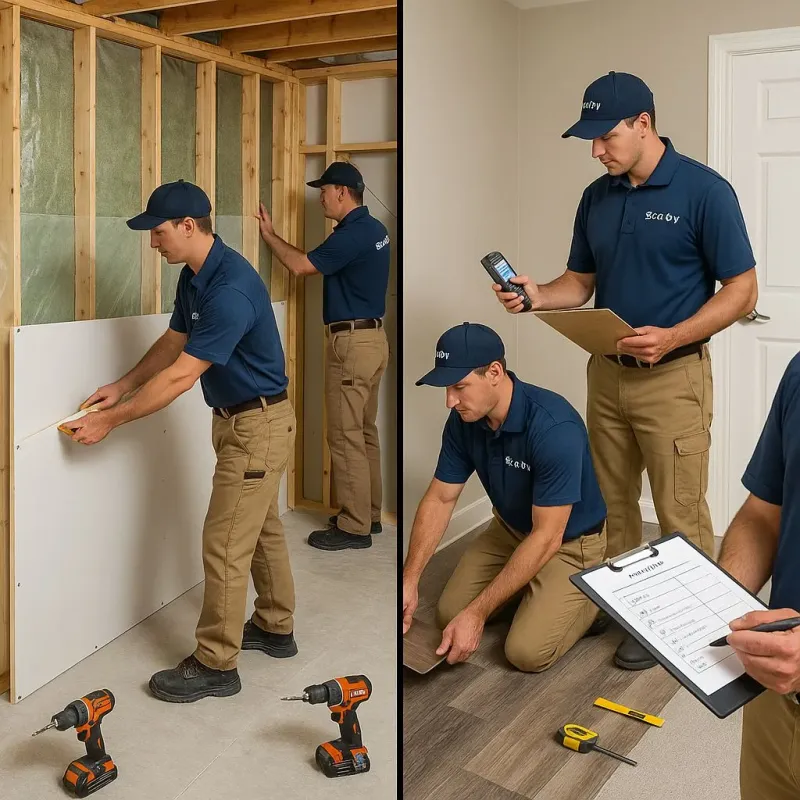 Repairs and Reconstruction process in Valley Grande, AL